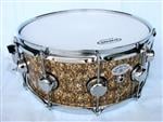 14x6 12ply Snake Skin Snare Drum